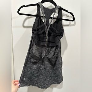 Lululemon open back bra top